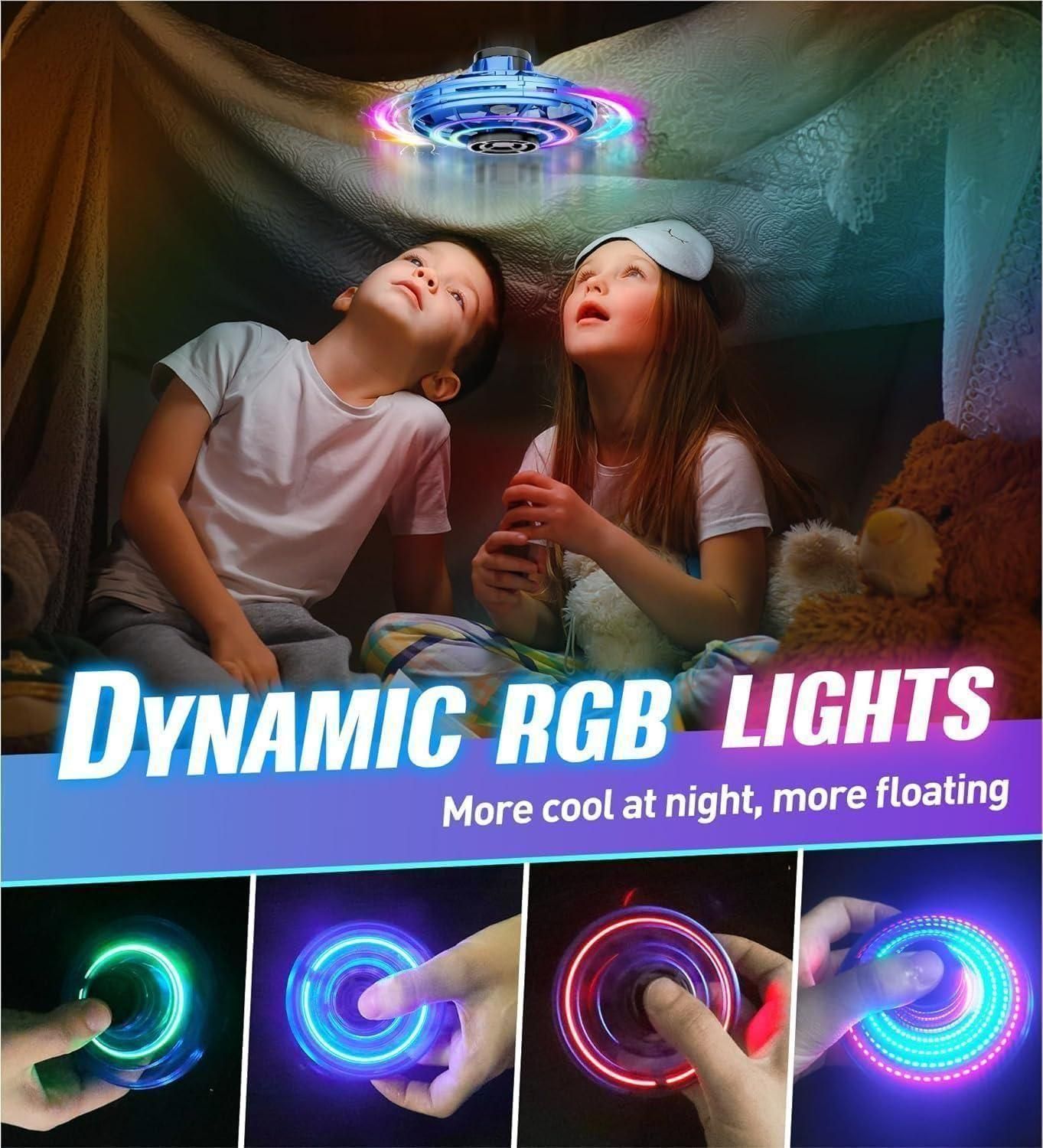✨ Magic Flying Orb Spinner – Electric Boomerang Toy with LED Lights