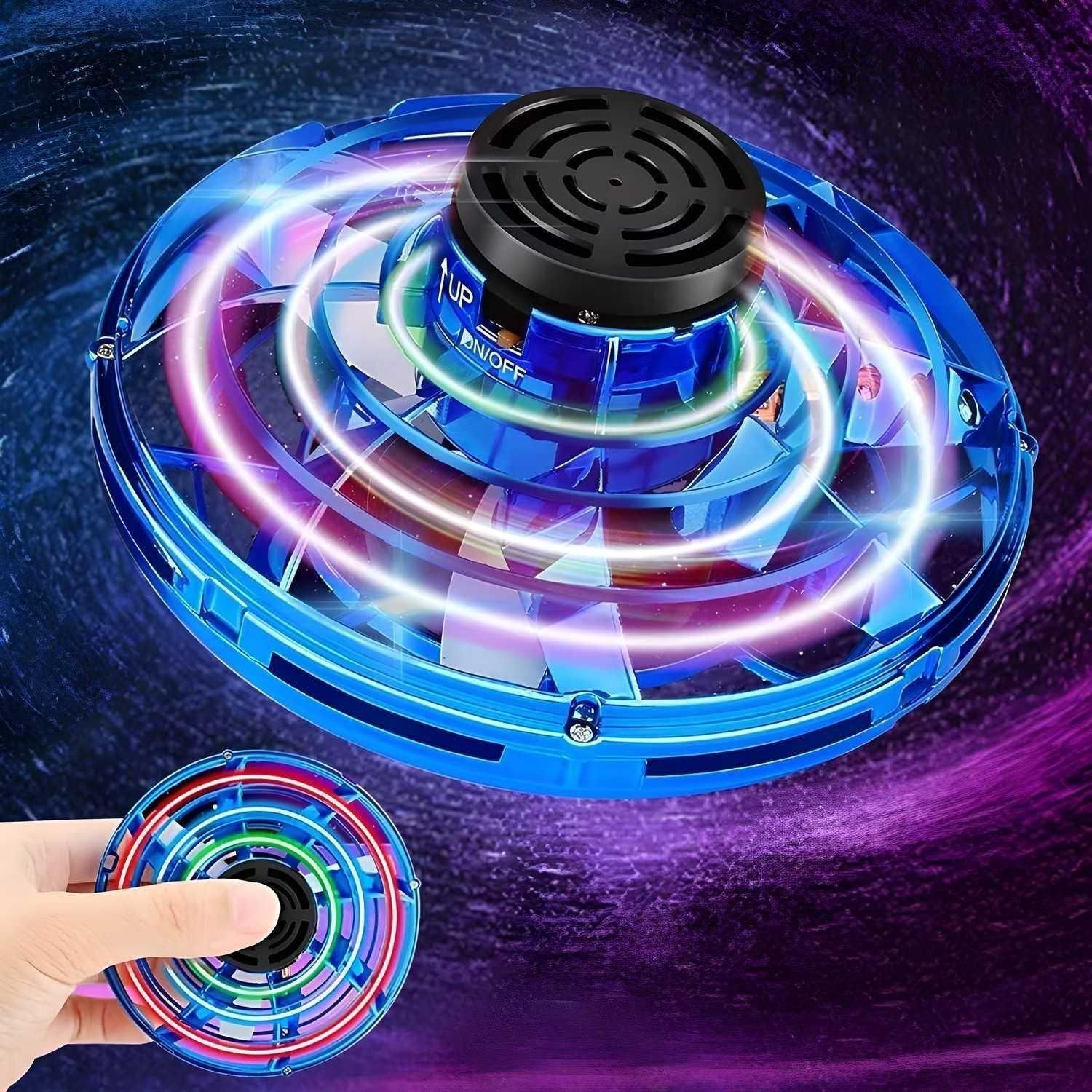 ✨ Magic Flying Orb Spinner – Electric Boomerang Toy with LED Lights